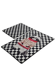Mijölnir Juego de alfombras de baño Mr. Raccoon Multicolor